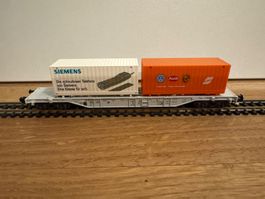 Minitrix 13933 Containertragwagen „Siemens/Audi“