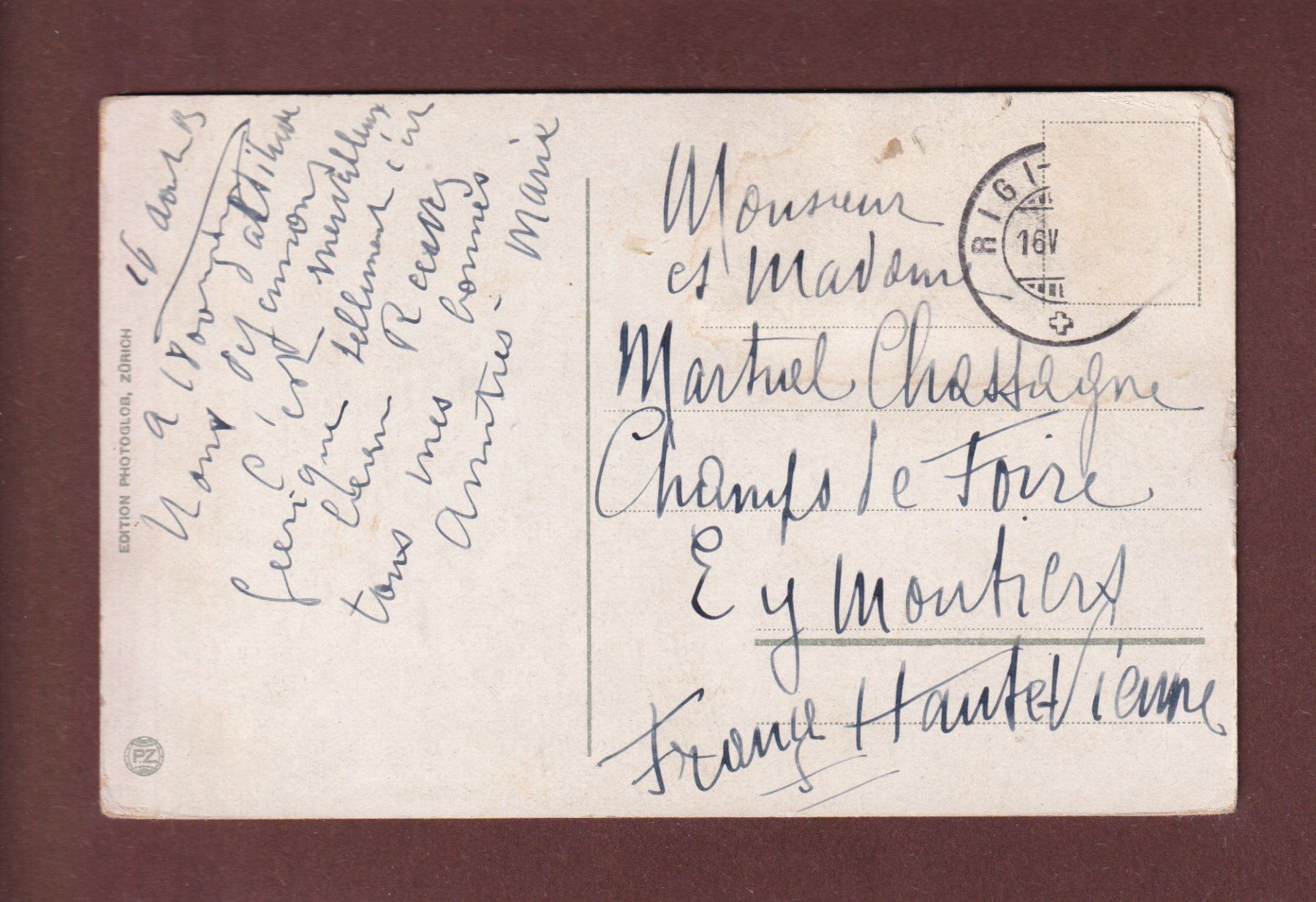 Cartoline postali: Nebelmeer vom RIGI-KULM – Usato da Pully venduto da nicecards-shop 1