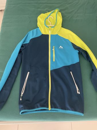 Giacca sportiva McKinley con cappuccio, blu e verde