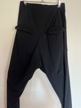 Schlupfhose Sarouel Rundholz S Viskosemix ganzes Jahr
