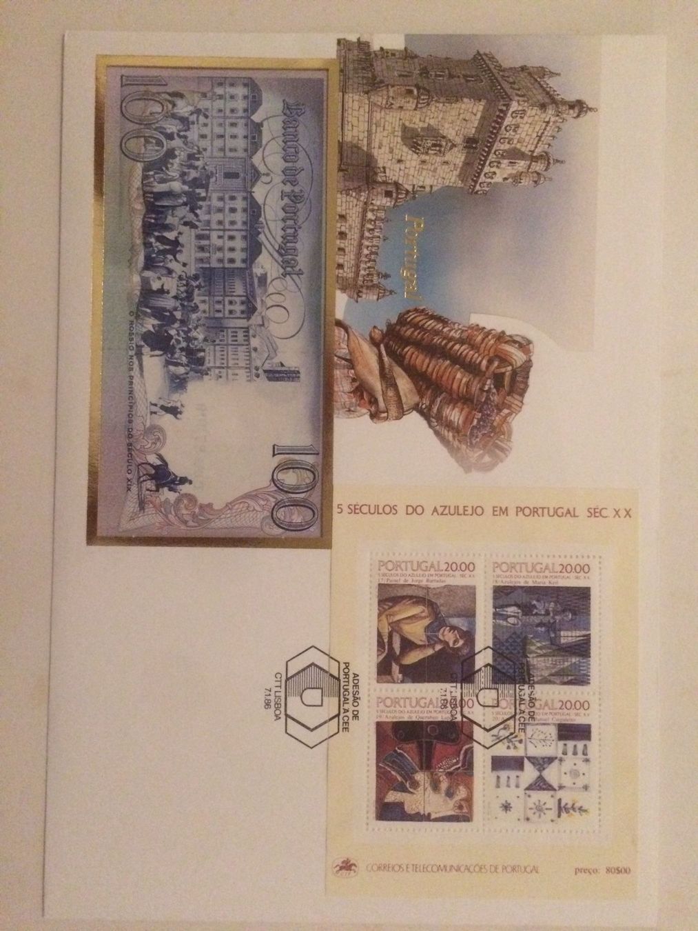 Billets de banque: Banknotenbrief Portugal – Neuf avec emballage d'origine à Muralto par Alex1912