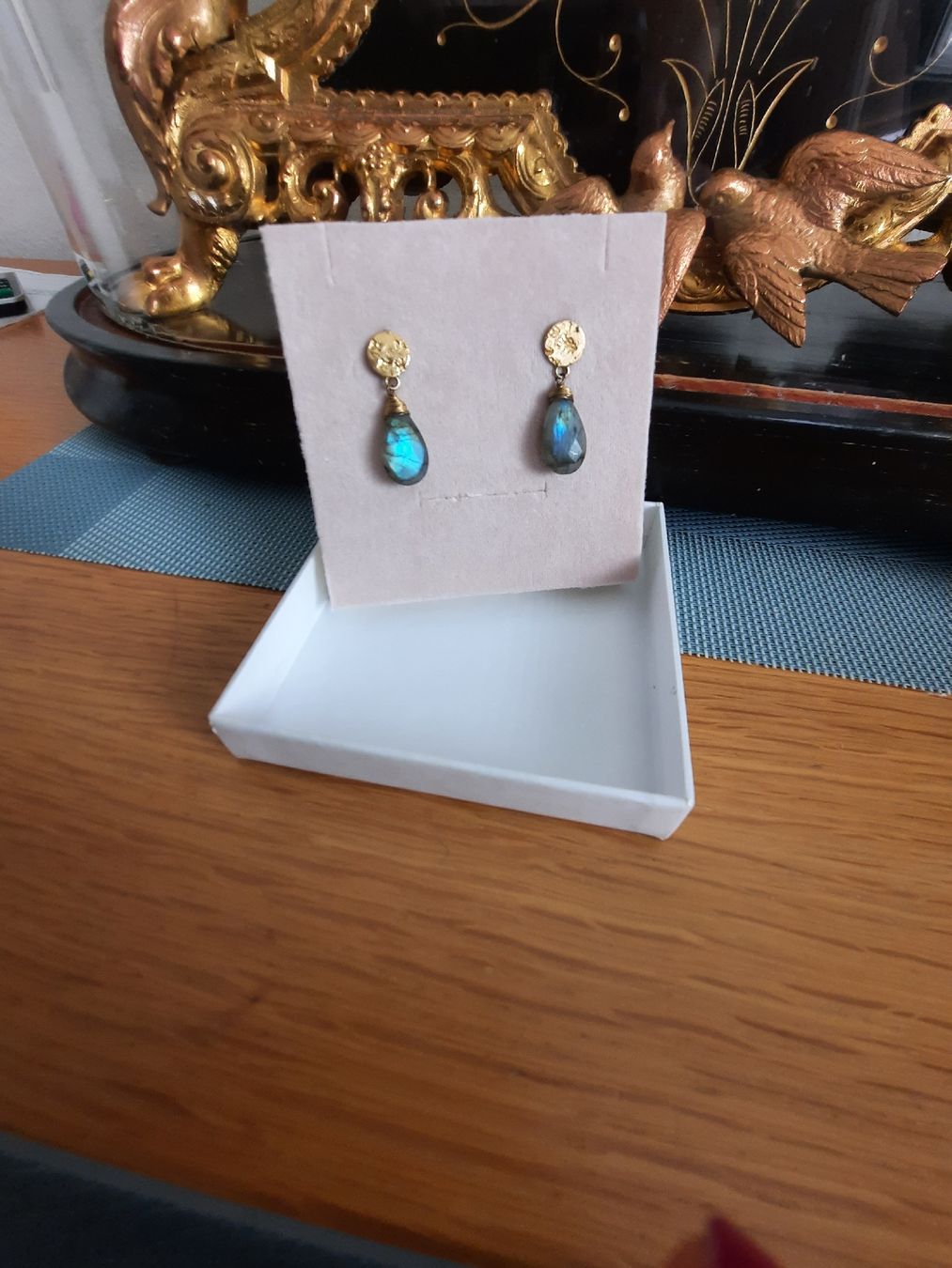 Ohrringe & -stecker: Ohrstecker mit Labradorit – Gebraucht aus Winterthur von Natastar 2