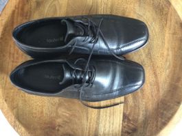 WALDLÄUFER Lederschuhe G6.5 (40) / Weite H /schwarz, bequem!