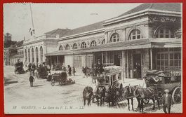 Genéve 1914 - La Gare du P.L.M.