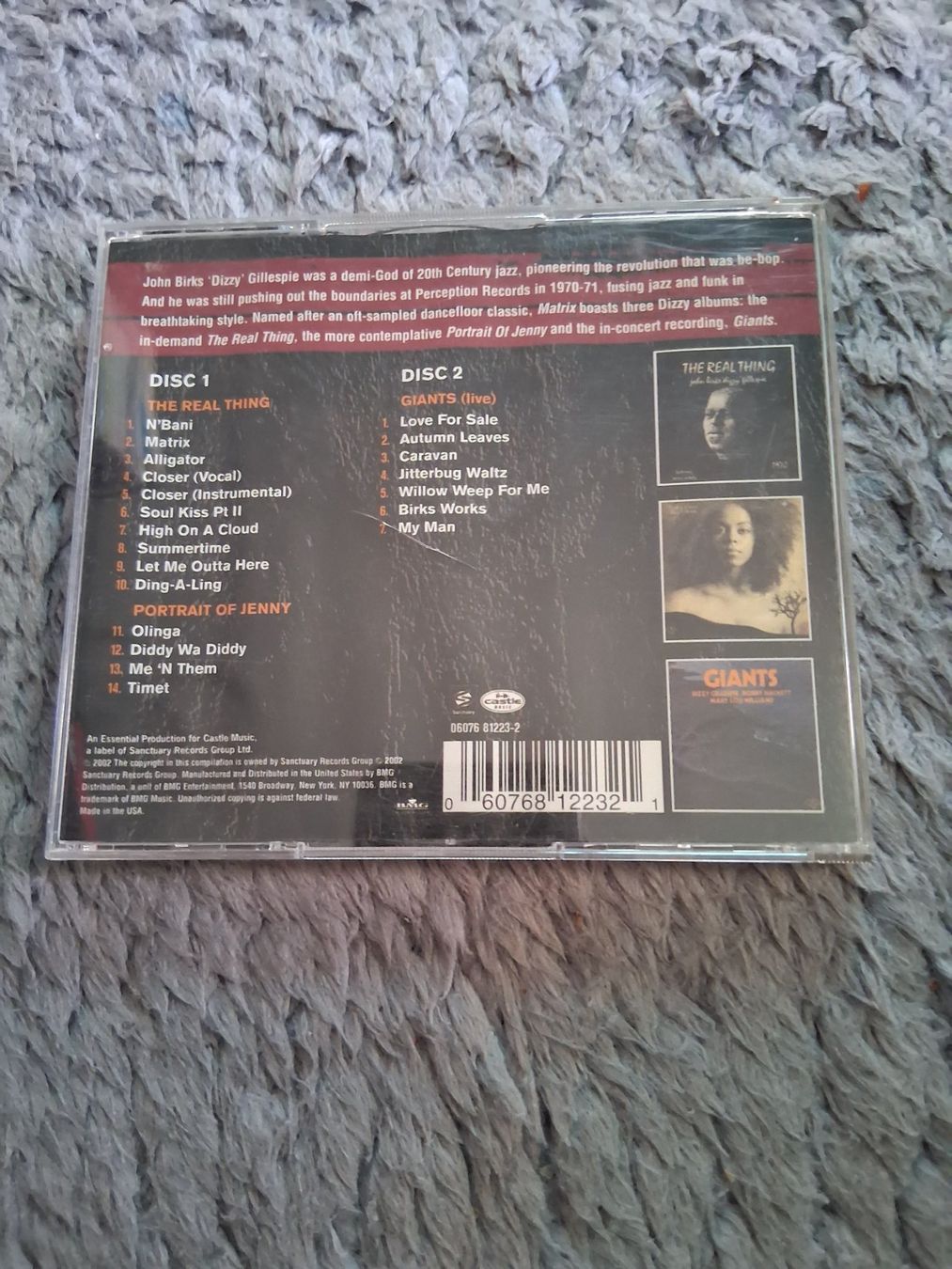 CDs: DIZZY GILLESPIE        MATRIX      CD – Gebraucht aus Wetzikon ZH von Ramones01 1