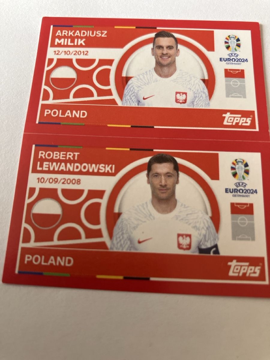 Topps Sammelbilder & Trading cards: Topps Eiro 2024 Polen SET – Gebraucht aus Bülach von gmeli84 1