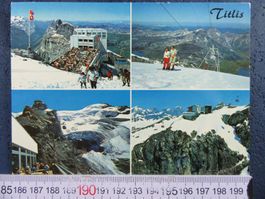 TITLIS 1971 SKI LIFT SCHNEE RESTAURANT AK ONW
