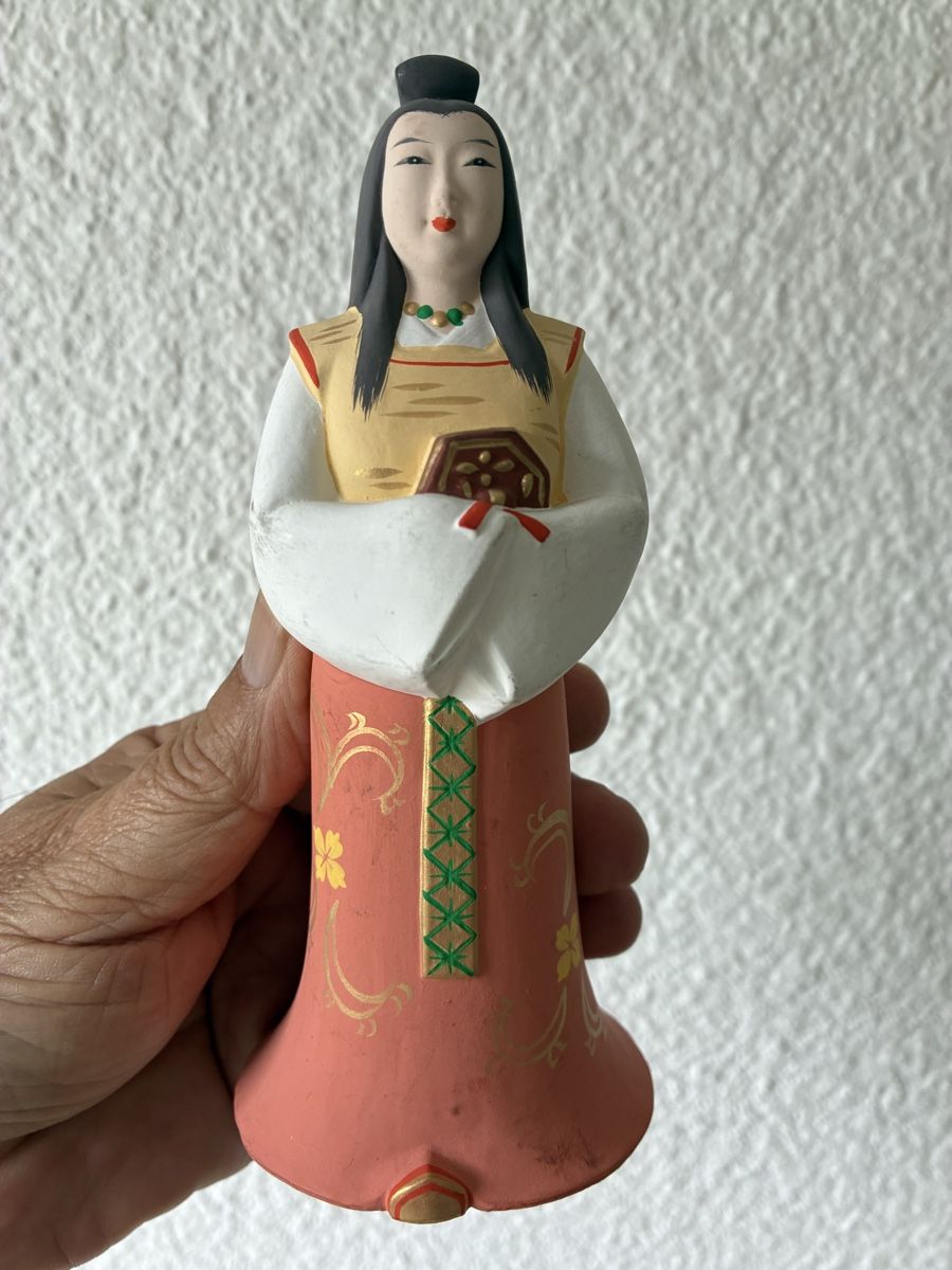 Figuren: Japon,antique puppet en argile – Gebraucht aus St-Aubin-Sauges von asianart 1