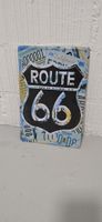 1.- Blechschild Route 66 Deko USA Vintage