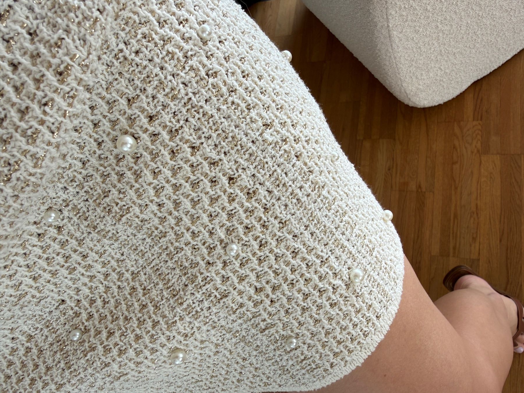 Zara Vestiti: Zara pearl knit mini dress – Usato da Schindellegi venduto da Kar_5zrb 2