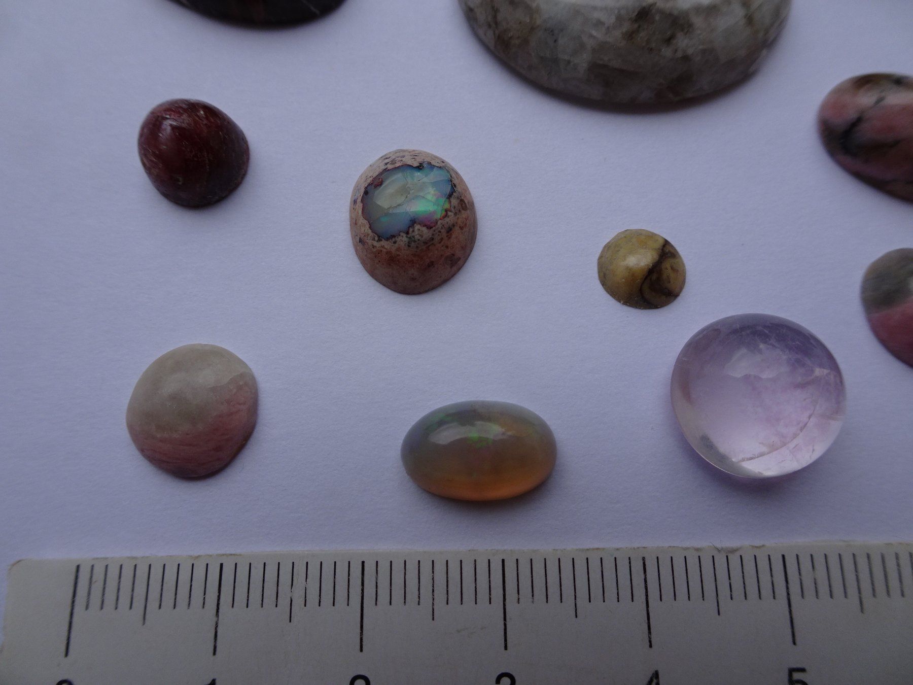 Edelsteine: 17 Cabochons  Schweiz+Ausland – Neu (gemäss Beschreibung) aus martina von Tignuppa 2