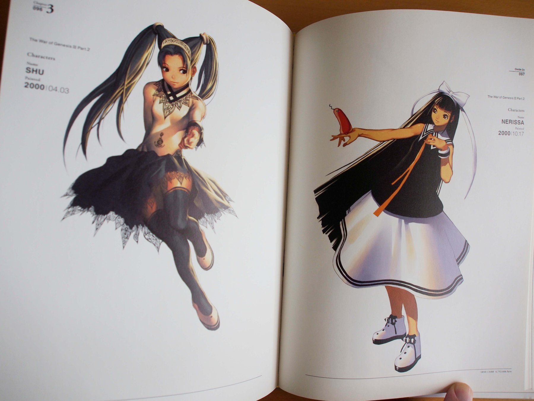 Libri: Oxide 2x (Artbook) – Usato da Winistorf venduto da raziel66 4