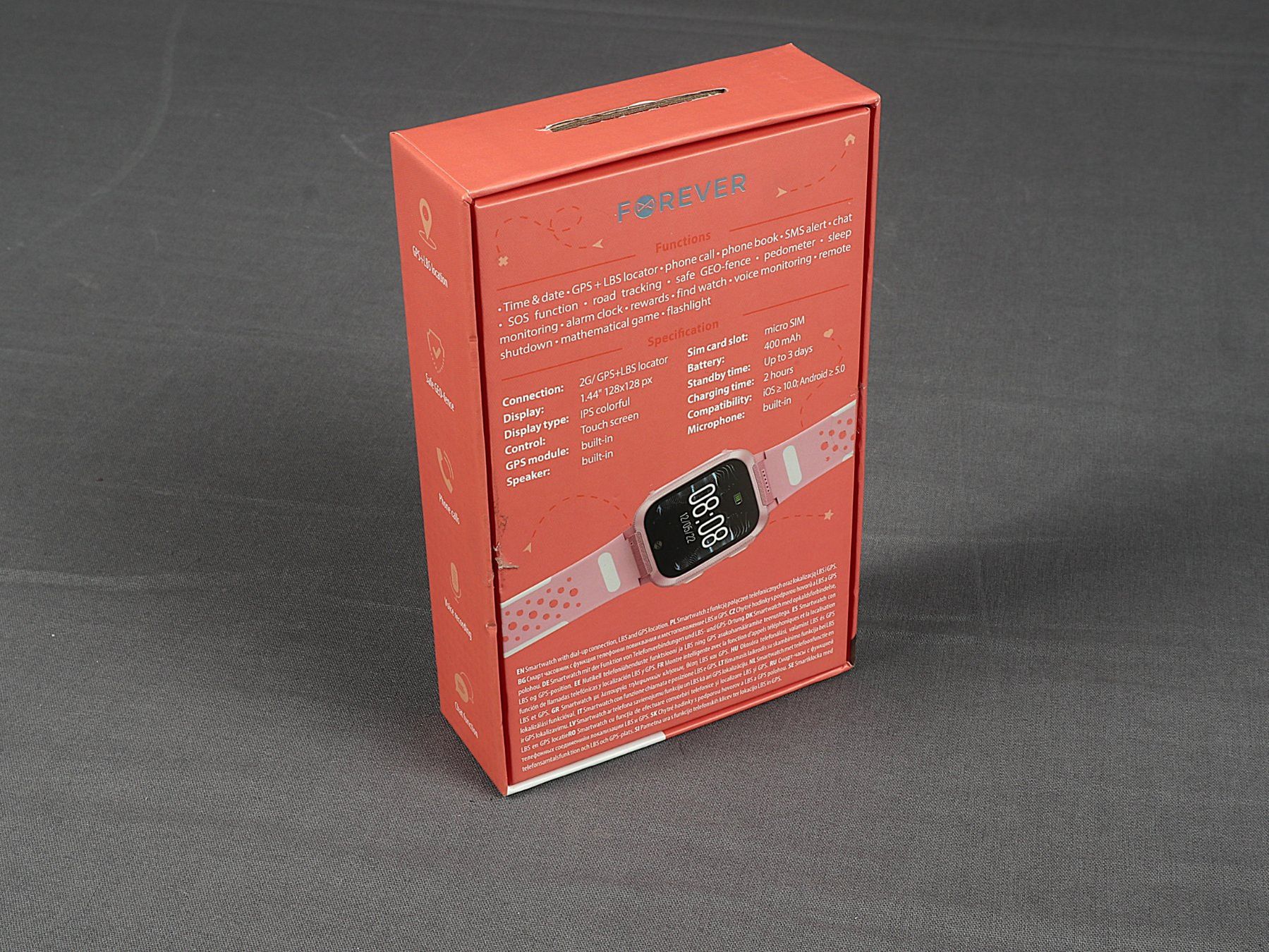 Smartwatch: FOREVER Find me! 2, GPS+LBS Tracker, Kinderuhr – Neuf (Voir description) à Steinen par Restwert_Steinen 5