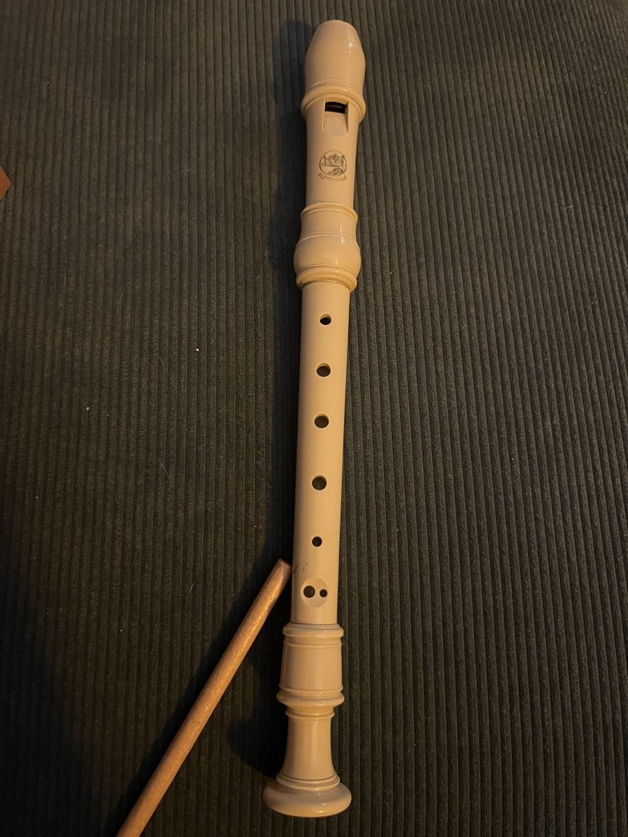 Musikinstrumente: Blockflöte Kunststoff beige – Gebraucht aus Bremgarten AG von hoko16