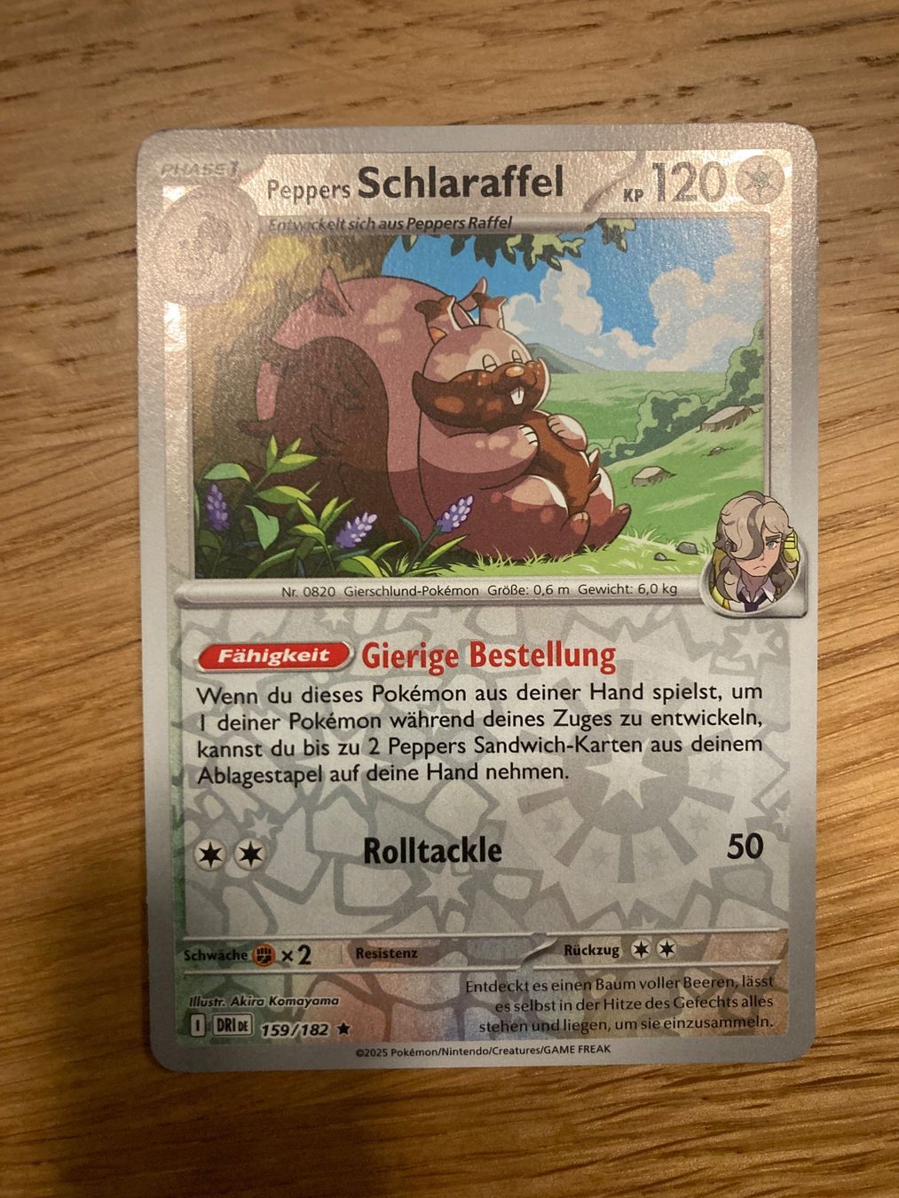 Pokémon Cartes à collectionner: Peppers Schlaraffel 159/182 Reverse Holo Ewige Rivalen DE – Neuf (Voir description) à Mettmenstetten par rob_2cfb