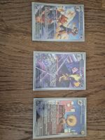 3 Carte Pokémon Magcargo Toxtricity Heliolisk Set