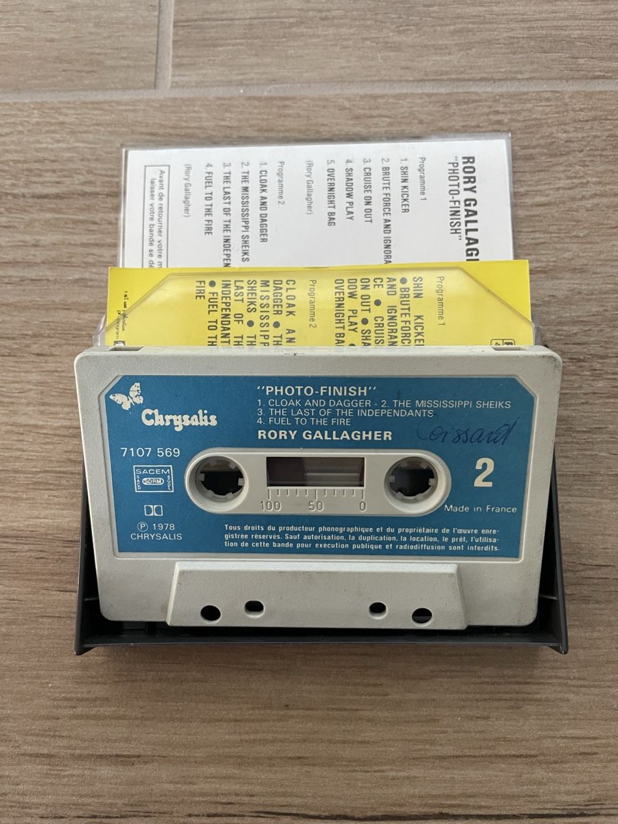 Musicassette: Cassette audio - Rory Gallagher - "Photo-Finish" – Usato da Lonay venduto da ju-71 3