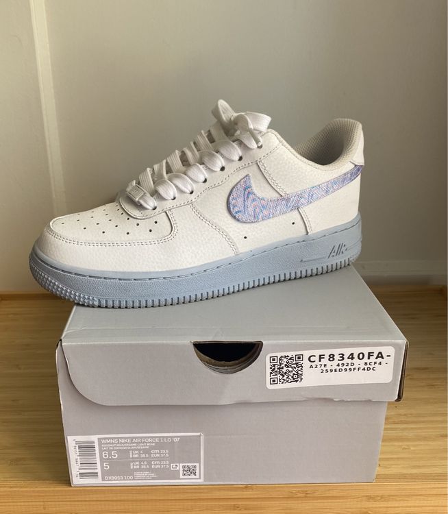 air force 1 white hydrogen blue