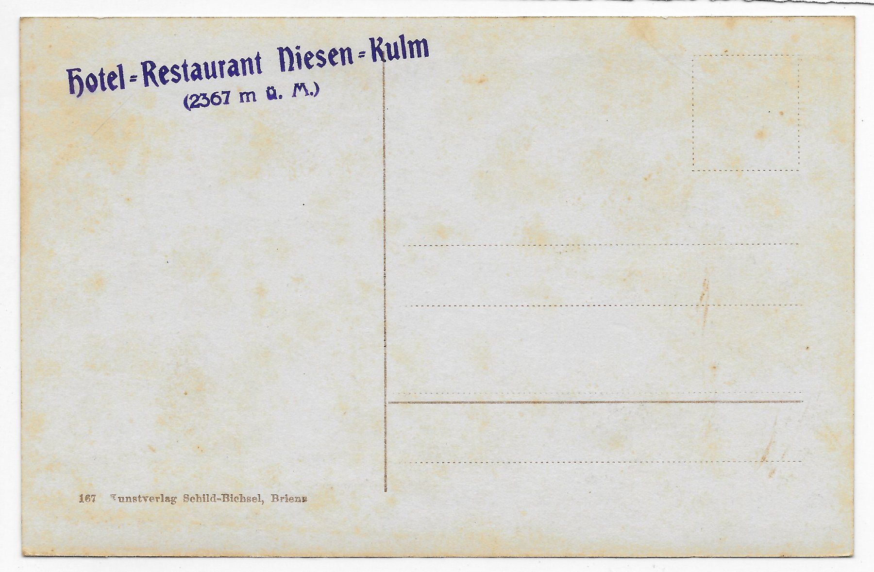 Ansichtskarten: Niesenbahn, Hegernalp, Viadukt – Gebraucht aus Hefenhofen von Richsalz 1