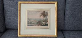 Kupferstich Zürich von Winterlin, ca. 1850