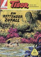 Estrich-Fund Comic Hefte Tibor Held des Dschungels Nr. 171