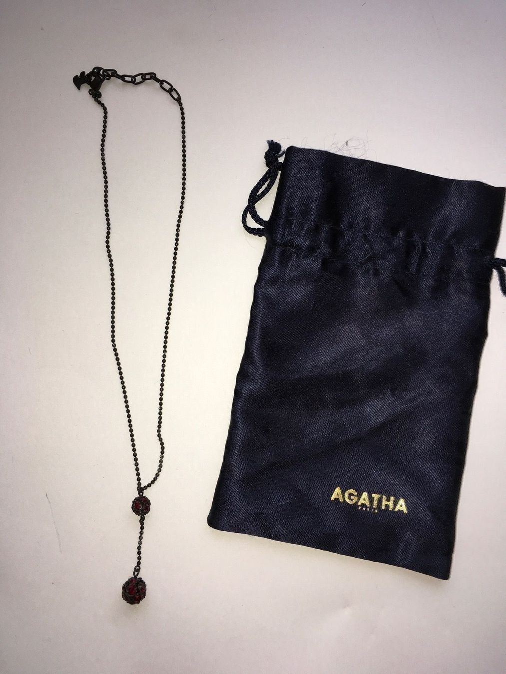 Ketten: Agatha Halskette mit roten Steinen – Neu (gemäss Beschreibung) aus Zug von smile060 8