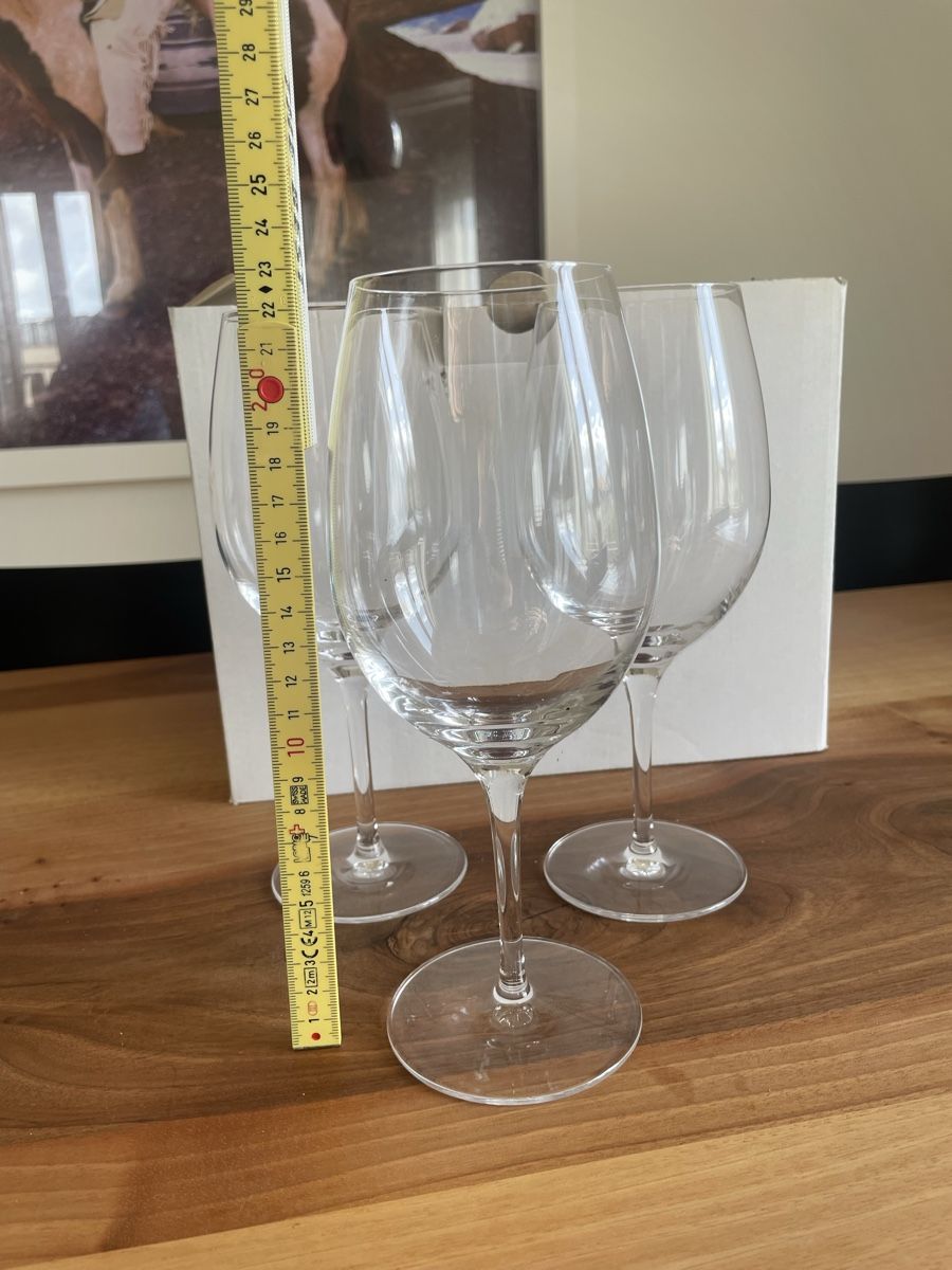 Bicchieri: 6x neue Bordeauxgläser (65cl) – Nuovo (secondo la descrizione) da Zürich venduto da katidust 1