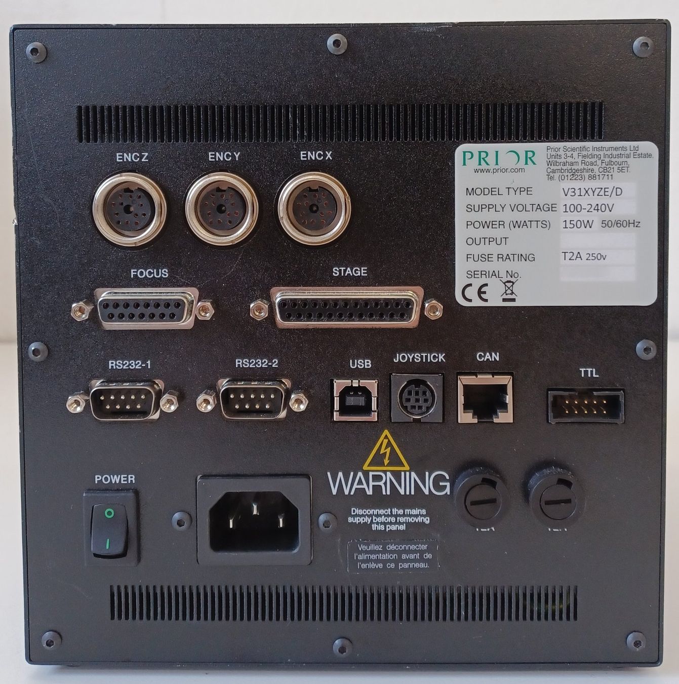 Laborzubehör: Prior V31XYZE/D Microscope Stage Controller – Defekt aus Niederdorf von LeptonAG_Labor 1