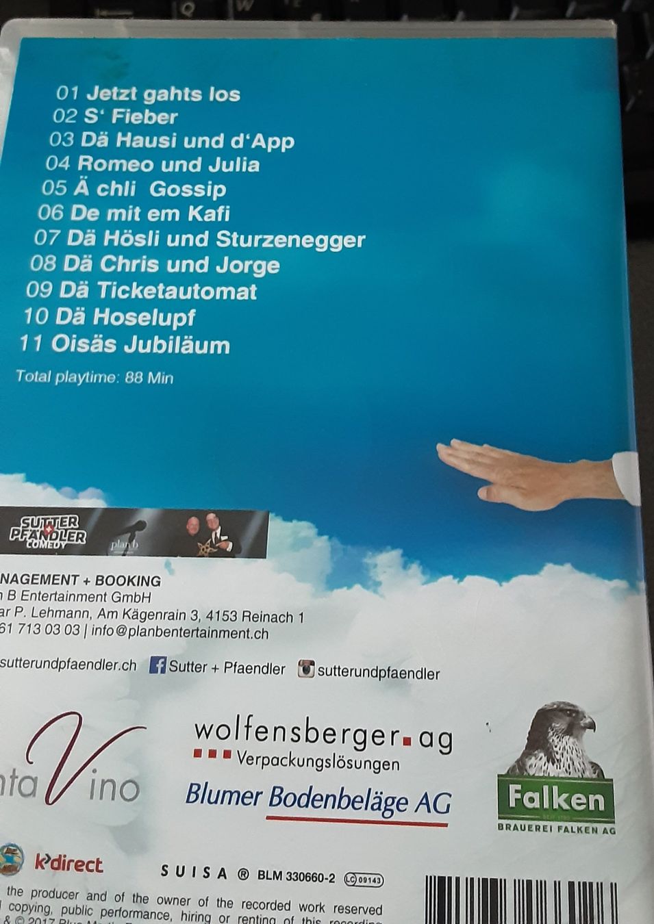 Tutti i DVDs: Sutter+Pfaendler Comedy DVD "all inklusive" wie neu! – Usato da Bremgarten AG venduto da musiccollector 1