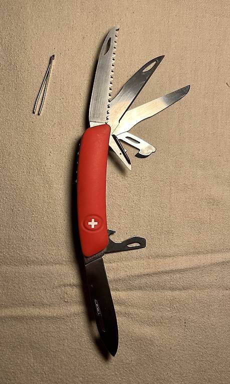 Swiza Coltelli tascabile: SWIZA D09 Taschenmesser – Usato da Olten venduto da Phospholipide