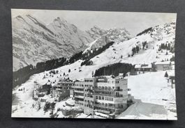 Mürren Hotel Alpina / Gespaltenhorn /Fliegeraufnahme, ~1950