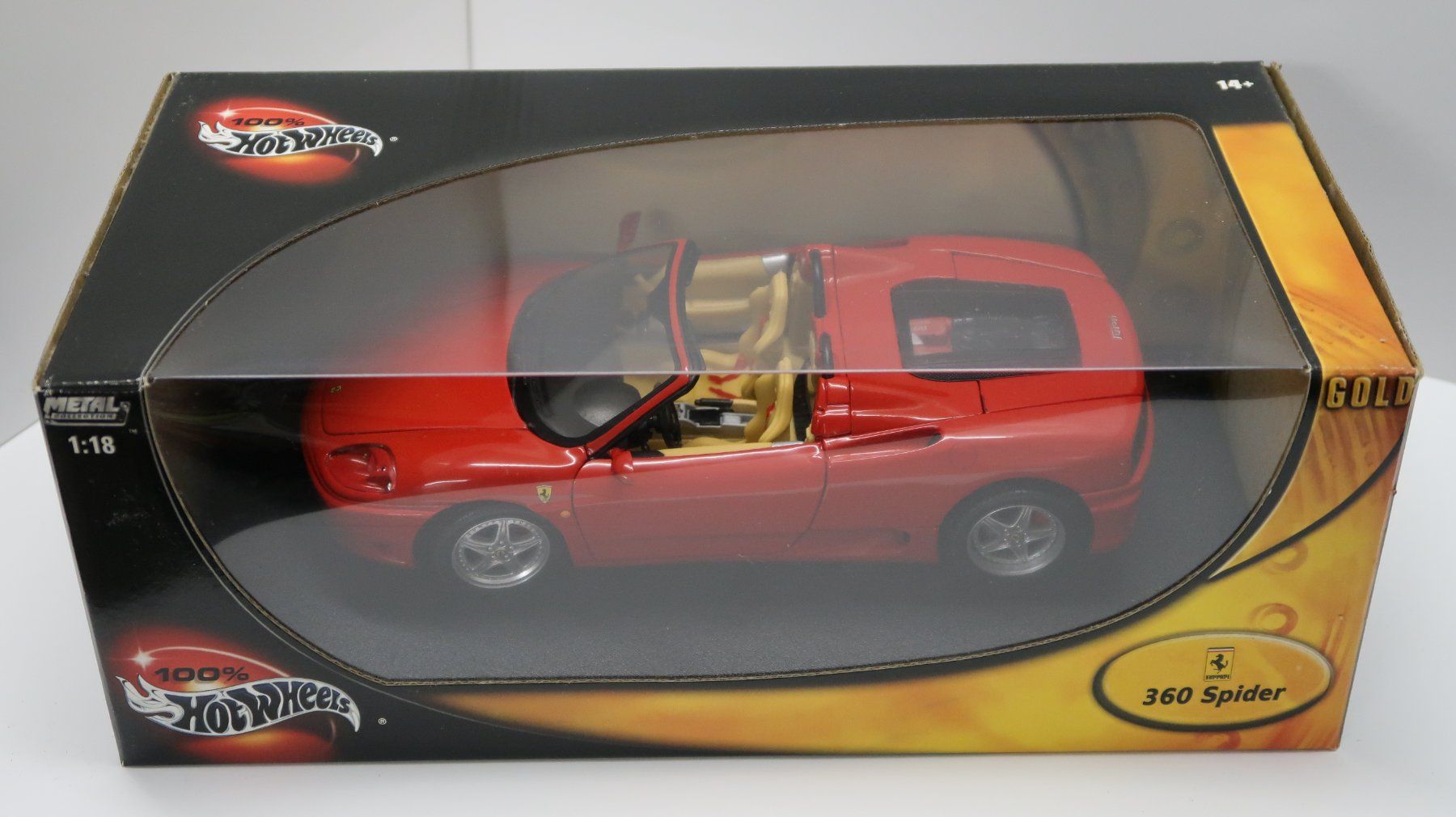 Ferrari Modellini d'auto: Ferrari 360 Spider HOT Wheels 1:18 – Nuovo (secondo la descrizione) da Alpnach Dorf venduto da Colibri126 1
