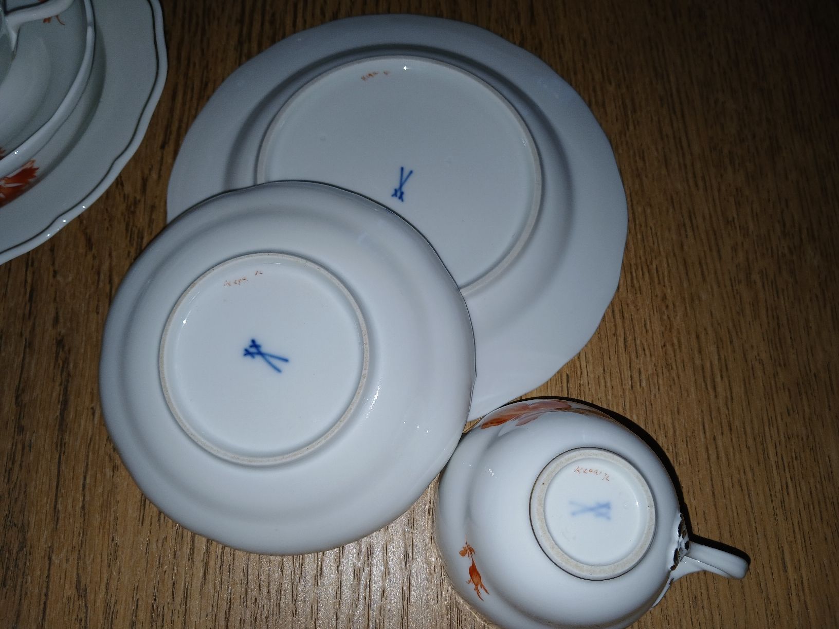 Set di piatti: Meissen Geschirr – Usato da Aarburg venduto da Emelie 3