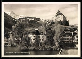 AK Werdenberg, Städtchen u. Schloss Werdenberg