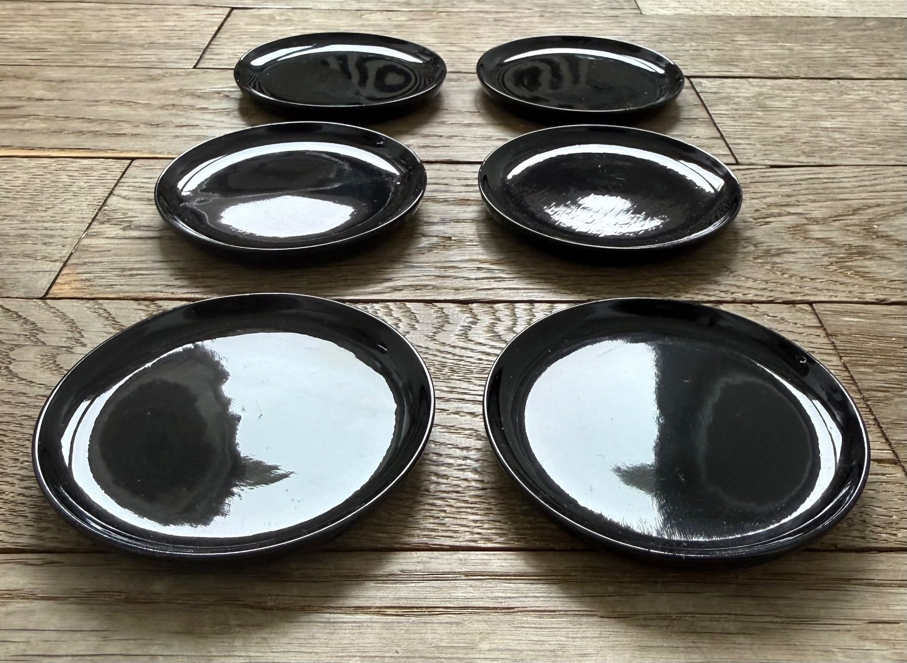 Sottobicchieri: 6er Set Japanische Urushi-Untersetzer/ Coaster – Usato da Luzern venduto da Mamutpe 1
