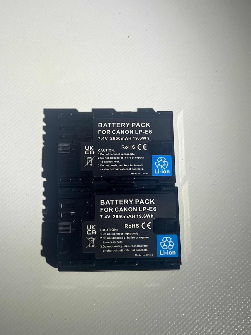 Batterie: LP-E6 Dualcharger mit zwei Akkus – Nuovo e nell'imballaggio originale da schellenberg venduto da freefostore 1