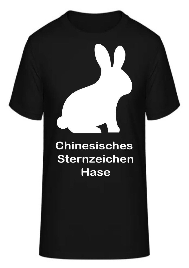 T-shirt: T-Shirt Chinesische Sternzeichen Hase – Nuovo e nell'imballaggio originale da Zürich venduto da HarlacherIT