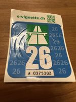 Autobahn Vignette 2026 Schweiz