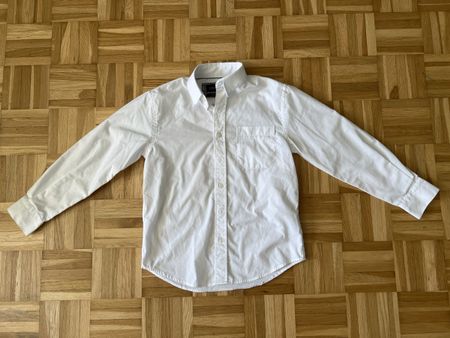 Hemd weiss - Grösse 128
