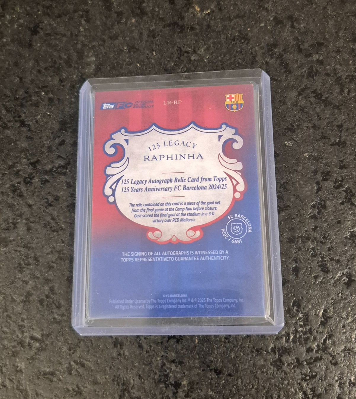 Topps Carte collezionabili: Raphinha /25 Autogramm + Relic - Barcelona - Topps – Nuovo (secondo la descrizione) da Burg AG venduto da Danoe 1
