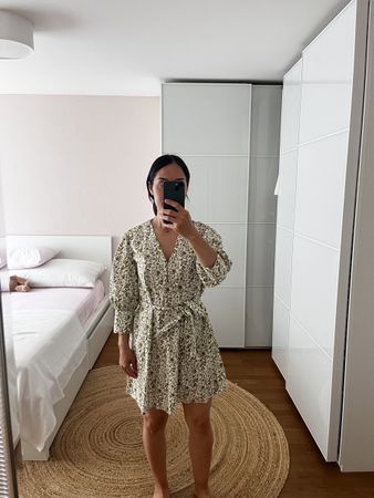 Zara Sommerkleid floral XS