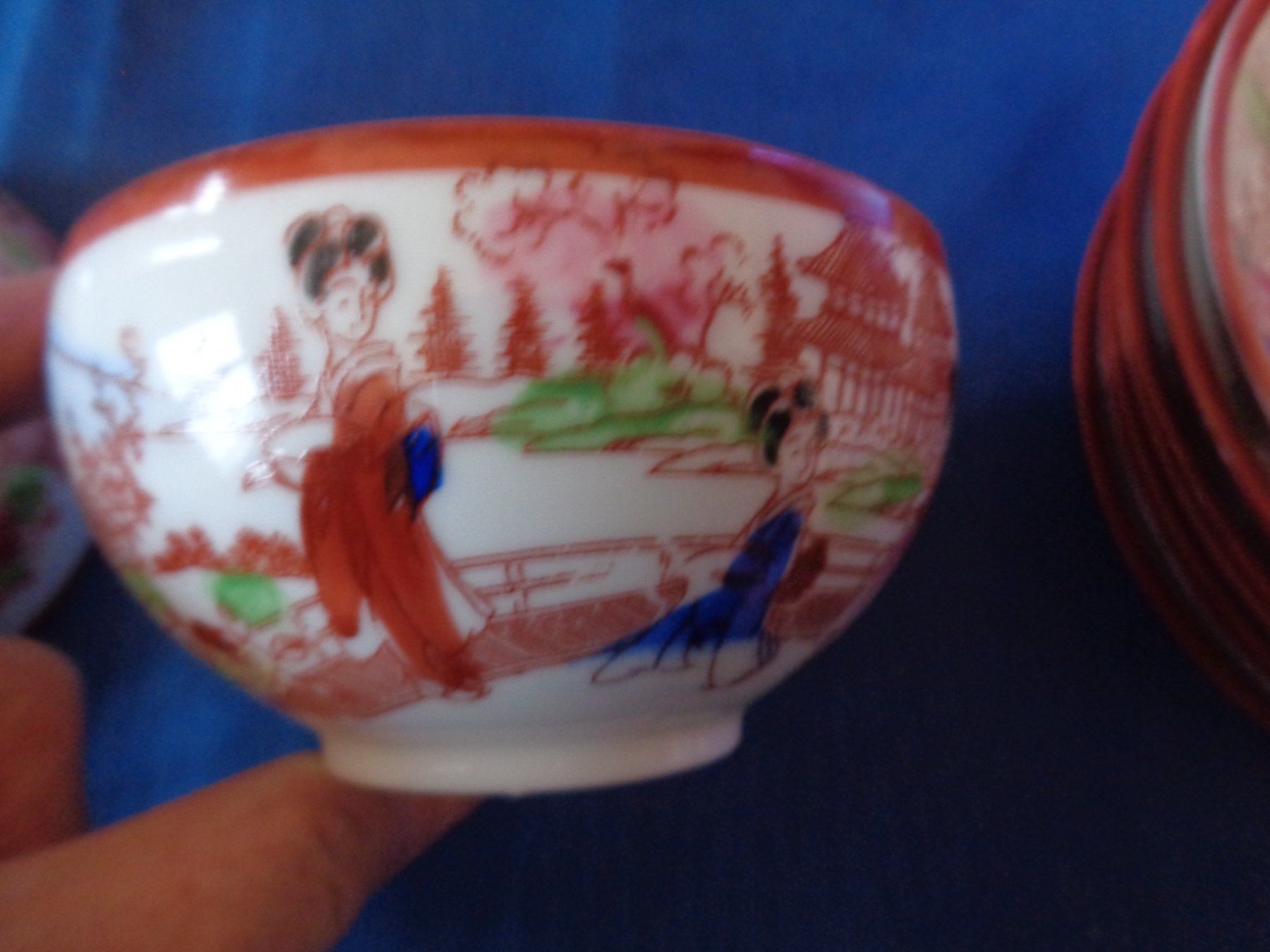 Geschirrsets: JAPANISCHES TEESERVICE 28 PC. – Gebraucht aus Lausanne von kiliman73 8