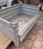 Grosse, robuste Transportbox aus Metall - Top Zustand!