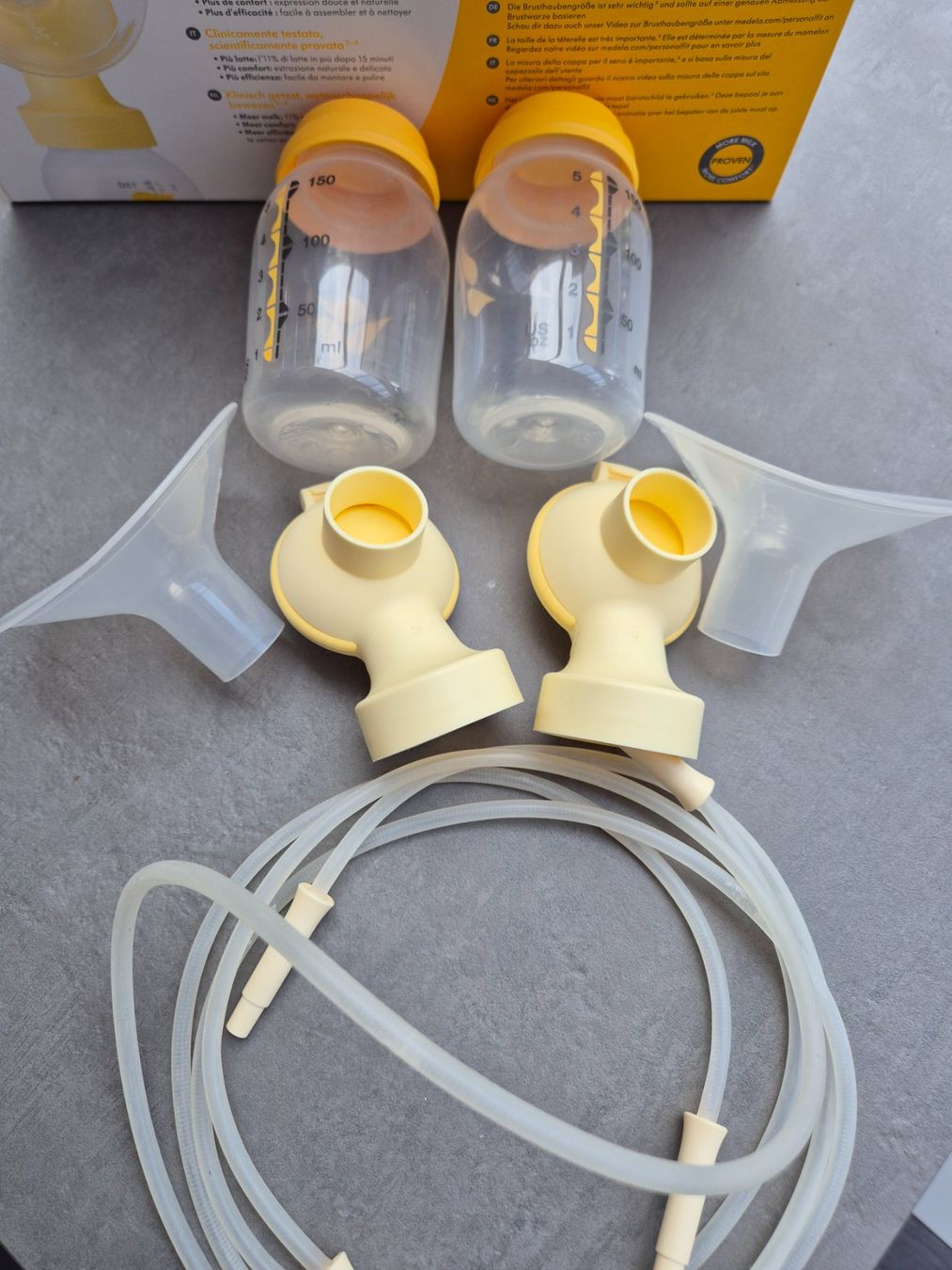 Medela Accessori per l’allattamento: Medela PersonalFit PLUS Brustpumpenset – Usato da Goldau venduto da simona.dettling 4