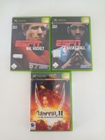 Xbox Spiele ESPN NHL Hockey, Basketball, Unreal II