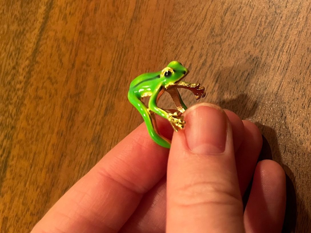 Anelli: Frosch Ring ( verstellbar/ one Size) – Nuovo e nell'imballaggio originale da Gams venduto da Mariawicca 6