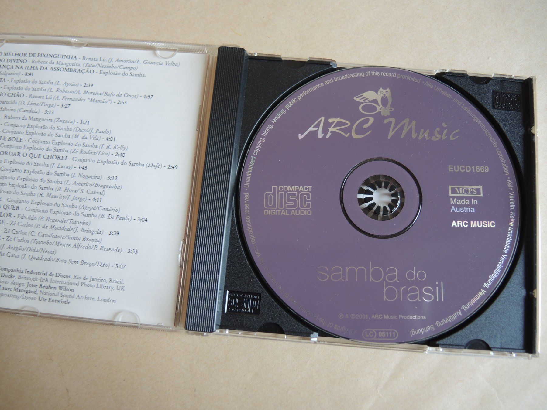 CD: CD Samba do Brasil - Chiquita Bacana – Usato da Rorschach venduto da maeck8 1