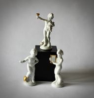 PORZELLAN FIGUREN «PUTTIS», CAPODIMONTE, ITALIEN, 20.JH.