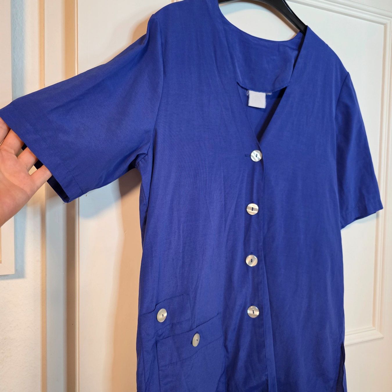 Camicette: Vintage Bluse blau 38/40 – Usato da Wald ZH venduto da CapLux 2