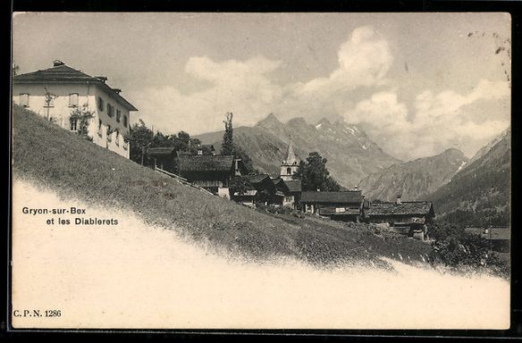 Cartes postales: Gryon-sur-Bex, Gryon et les Diablerets – D'occasion à Berlin par bartko-reher